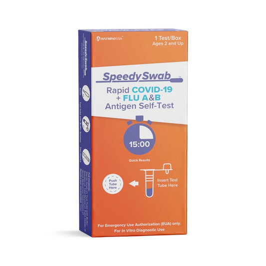 SpeedySwab¬™ COVID-19 & Flu Self Test | 1 Pack
