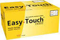 EasyTouch® U-100 Insulin Syringes, 0.3 cc,  31G x 5/16"