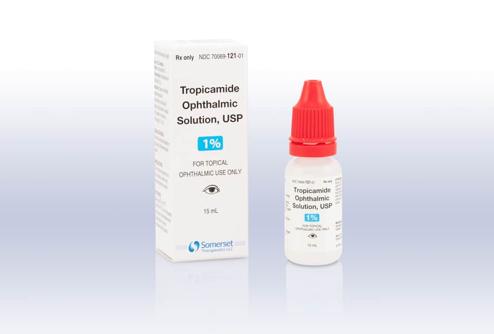 Tropicamide Ophthalmic Solution, 1%, 15mL