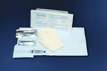 Bardia® Foley Insertion Tray with BZK Swabs and 10cc Syringe