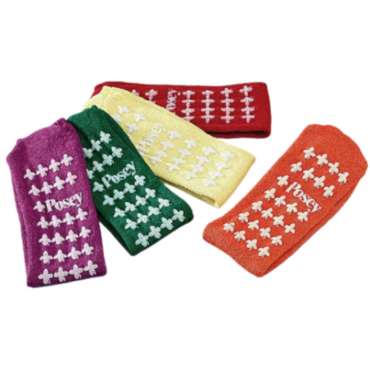 Tidi Posey Fall Management Socks, Purple, Standard