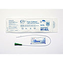 Cure Medical® Male Pocket Catheter with Straight Tip and Lubricant, 16”, 14Fr     A4351