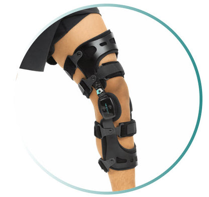 845 Dual OA Knee Brace, Right, X-Large  L1852/L1845