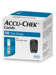 Accu-Chek® Guide Blood Glucose Test Strips, 50ct., Retail