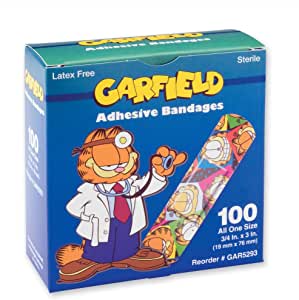 ASO Careband™ Garfield Bandages, 3/4" x 3"