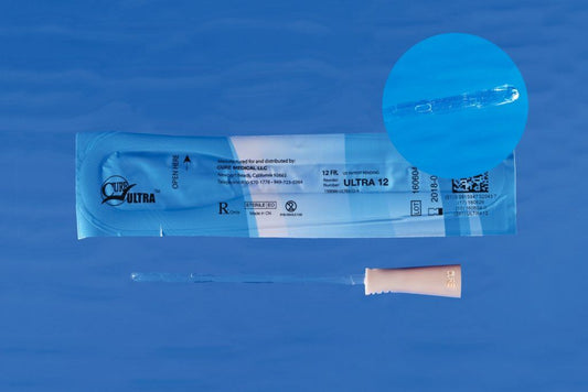Cure Ultra™ Female Catheter with Straight Tip, 6", 12Fr     A4351
