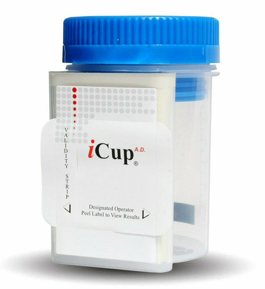 Alere Toxicology ICUP® A.D. Drug Test (OX, CR, PH), Tests For COC, THC, OPI, AMP, mAMP, PCP, BZO, BAR, MTD, TCA, OXY & PPX)