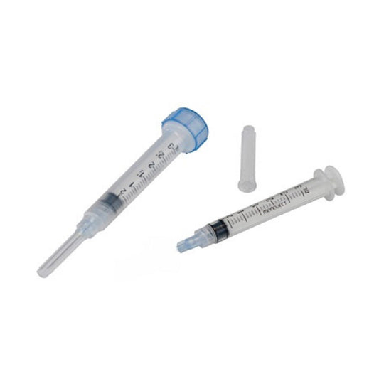 Monoject™ 3cc Syringe Only, Regular Tip, 0.1cc Graduations