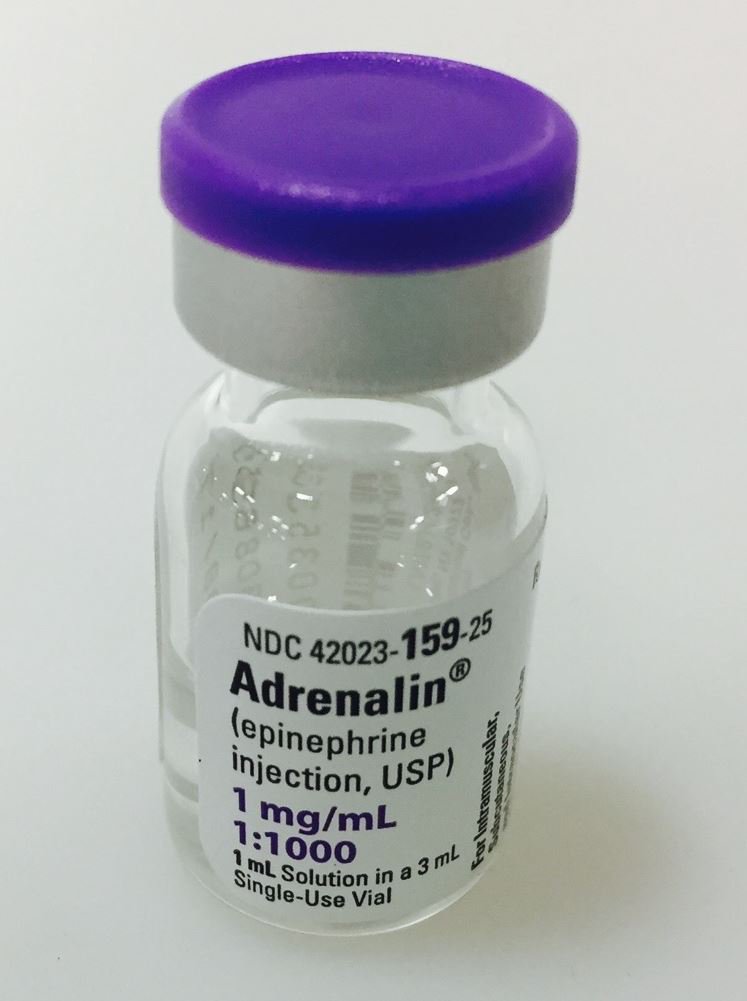 Adrenalin Inj. 1mg/mL SDV 1mL/Vl (Repack) NON RETURNABLE