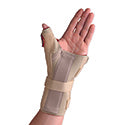 Thermoskin® Carpal Tunnel Brace with Thumb Spica, Beige, L/XL, Right