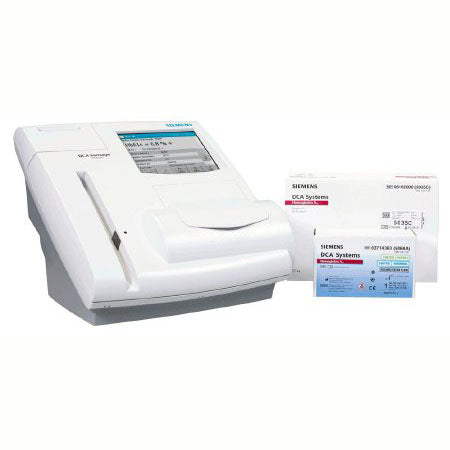 Siemens DCA Vantage® Analyzer Starter Kit Program; (1) DCA Vantage Analyzer (5075US), (4) DCA HbA1c Reagent Kits (10 Tests), (1) DCA HbA1c Control Kit, 36 Month Warranty (Drop Ship Only)