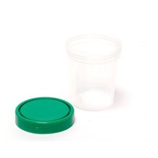 Urine Specimen Containers, Screw-On Lid & tamper evident label, 4 oz, Sterile