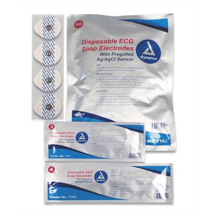 Disposable Adult ECG Snap Electrode