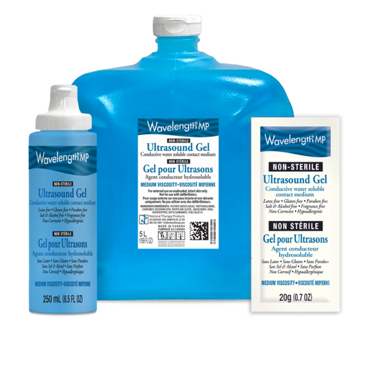 Sabelmed Wavelength® Multi-Purpose Ultrasound Gel, Single Use Packet 25g, Blue