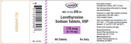 Levothyroxine 175mcg Tab 90ct