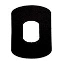 Medium Sports Grip for Omnipod, Full Vertical Cutout, Black