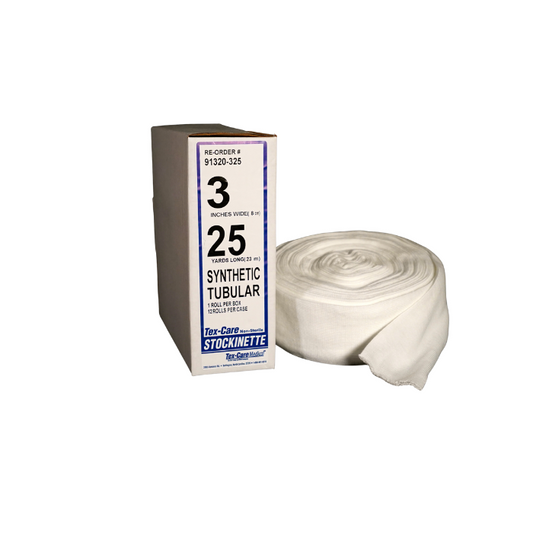 Tex-Care Medical Synthetic Stockinette, 6" x 25yds