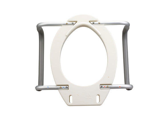 Premium Raised Toilet Seat With Removable Arms, Each