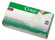 CURAD Powder-Free Textured Latex Exam Gloves, Medium