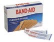 J&J Band-Aid® Flexible Fabric Adhesive Bandage Strip, 1" x 3"