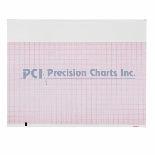 Precision Charts Inc. Recording Paper ECG/EKG, 12Pk