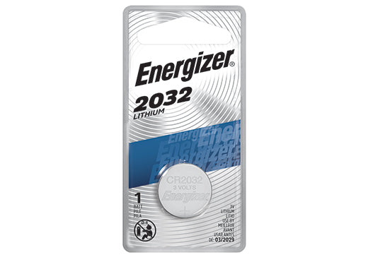 Energizer® 2032 Lithium Coin Battery, 3 Volt