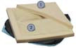 Gel-T® Cushion with Anti-Slip Cover, 16”W x 18”L