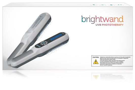 Brightwand Compact UV Light Therapy Lamp     E0691