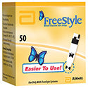 FreeStyle Blood Glucose Test Strips, 50ct, Retail