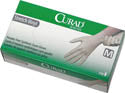 CURAD Stretch Vinyl Exam Gloves, Medium