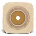 SUR-FIT Natura® Two-Piece Stomahesive® Skin Barrier, 1¼" Flange, 4" x 4", Tan