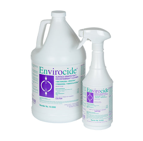 Envirocide® Hospital Surface & Instrument Disinfectant/Cleaner, 1 Gallon