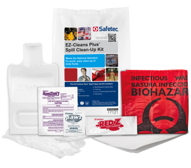 EZ-Cleans Plus Spill Clean-Up Kit