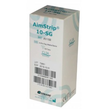 Germaine AimStrip® Urine Reagent Strip 10-SG, 100/Box