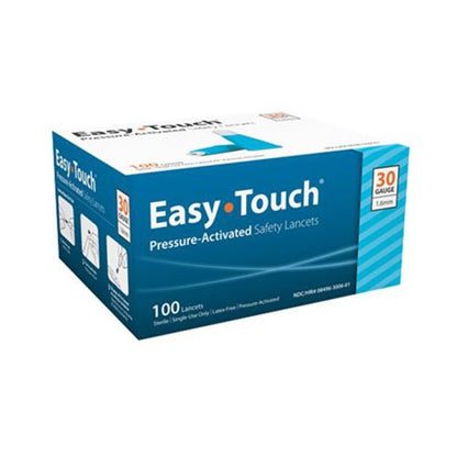 EasyTouch® Pressure Activated Safety Lancets, 30G