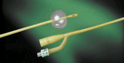 LUBRICATH® 2-way Specialty Female Length, Short Round Tip, Two Opposing Drainage Eyes, 18fr, 5cc Balloon