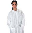 Lab Coats with Pockets, White, Medium