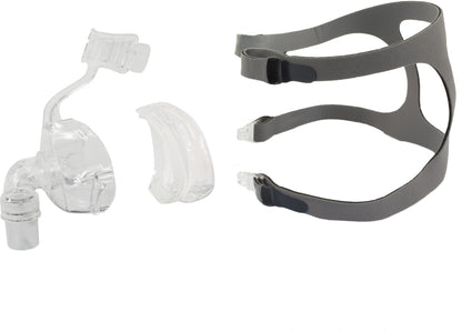 Roscoe Standard Nasal CPAP Mask with Headgear, Small
