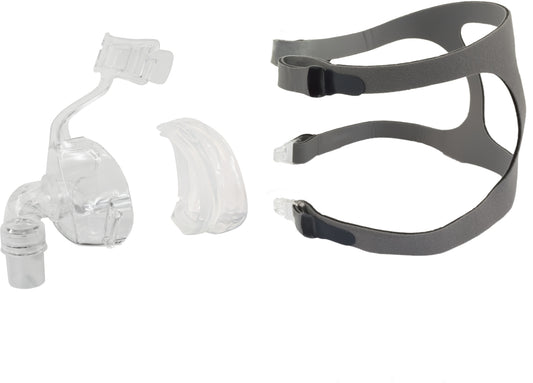 Roscoe Standard Nasal CPAP Mask with Headgear, Small