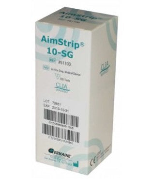 Germaine AimStrip® Urine Reagent Strip 10-SG, 100/Box