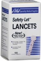 Safety-Let Lancets, 30g