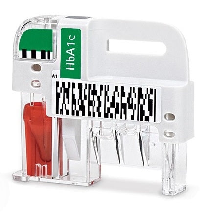 HbA1c Test Cartridge, 15 tests/kt Cholestech Afinion (Overnight Ice Packs - Refrigeration Required)