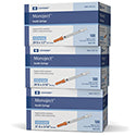 Monoject™ Standard Insulin Syringe w/ Permanent Needle, 3/10cc, 30g x 1/2"