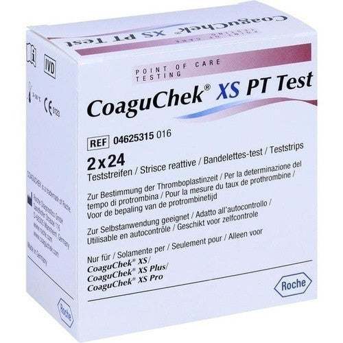 Roche CoaguChek® XS PT Test Strips, 48ct