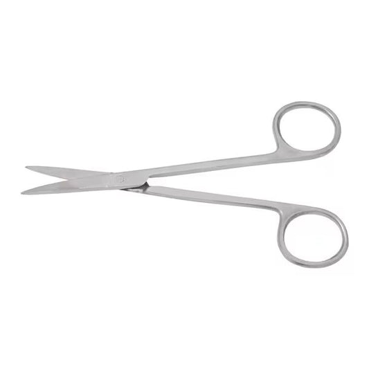 Iris Scissors Straight 4-1/2" Stainless Steel Non-Sterile