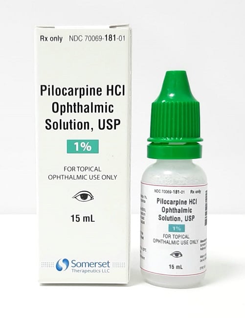 Pilocarpine Ophthalmic Solution, 1%, 15mL