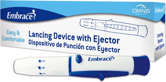 Omnis Health Embrace® Lancing Device with Ejector