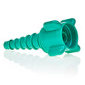 Hudson RCI Disposable Nipple & Nut, Barbed Hose Adapter for Std D.I.S.S.Threaded Oxygen Outlets