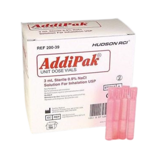 Addipak®  0.9% NaCl Solution for Inhalation USP, 3 mL Sterile
