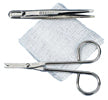 Suture Removal Kit with Littauer Scissors and Metal Forceps